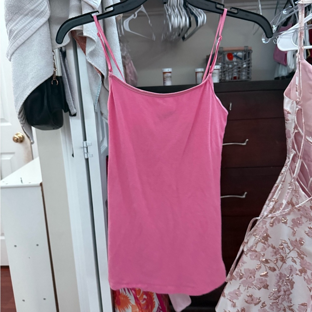 Wet Seal Vibrant Pink Tank Top